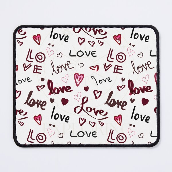 Item preview, Hand Drawn Love Script Doodle Pattern designed and sold by Exploring Insight with Sami Brittany.