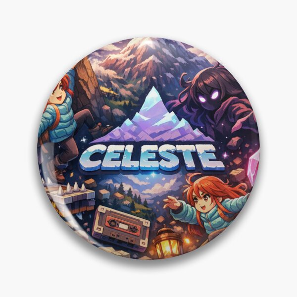 Item preview, Celeste Game Crazy ArtWork designed and sold by FeelTheDrawing.