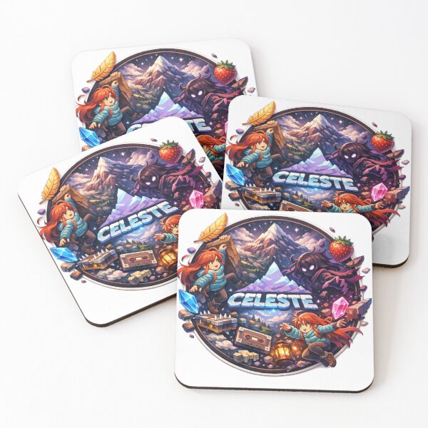 Item preview, Celeste Game Crazy ArtWork designed and sold by FeelTheDrawing.