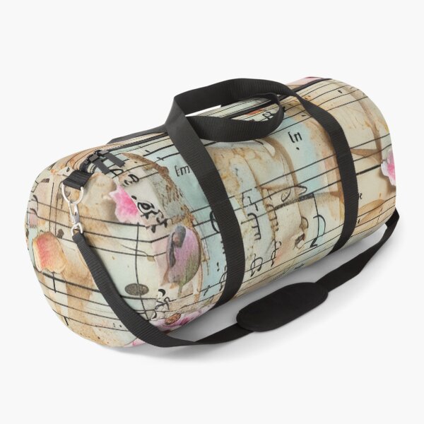 Item preview, Floral pattern. Musical notes. Retro. Vintage. designed and sold by MagelliShop.