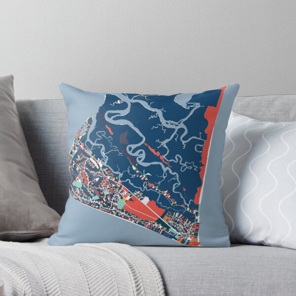 Item preview, Baldhead Island North Carolina Abstract Art designed and sold by parmarmedia.