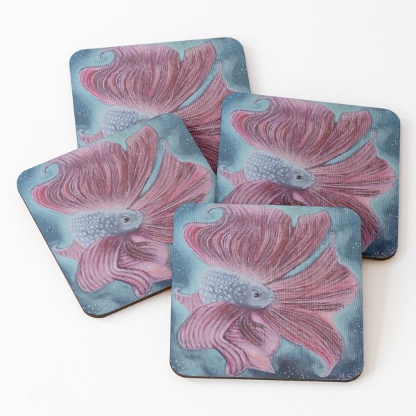 Item preview, Original hand painted artwork, majestic betta fish designed and sold by DreamingAwake1.