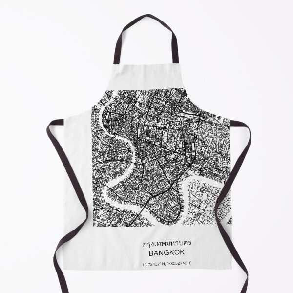 Item preview, Bangkok Thailand poster map2 designed and sold by DopamineDr0p.