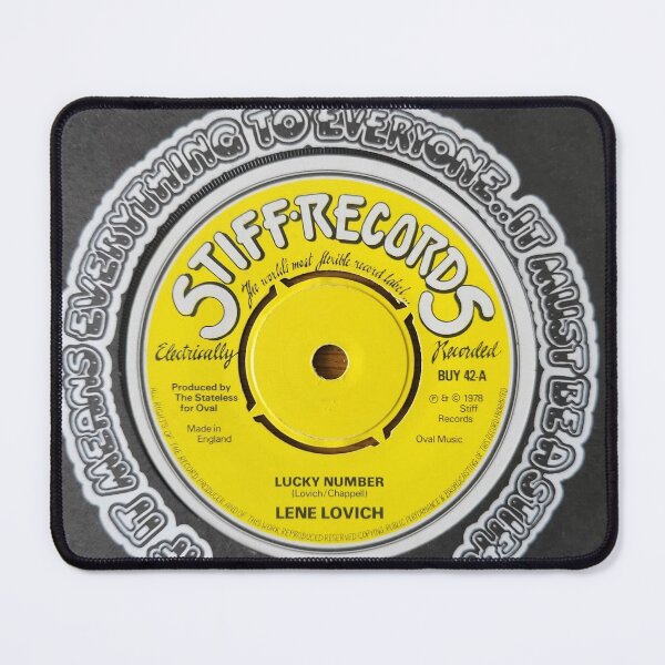 Item preview, Lene Lovich Lucky Number Stiff Records 7" designed and sold by David-Stuart.