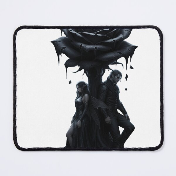Item preview, The Wilted Dark Rose: Fallen Fairy and Alpha Wolf’s Sorrow designed and sold by Mervee11.