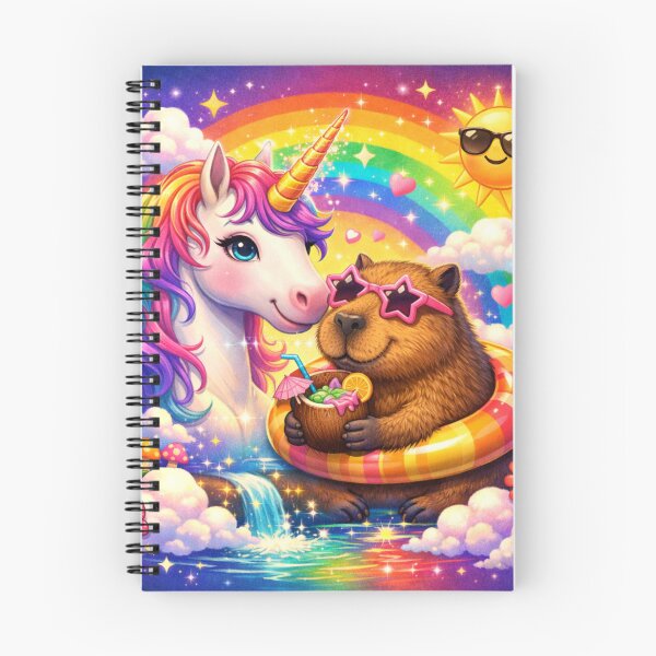 Item preview, Unicorn and capibara, funny Cure picture designed and sold by handlostrefa.