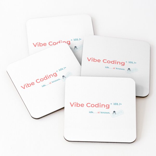 Item preview, Vibe Coding 101 – idk. ai knows | Minimal Programmer Humor Design designed and sold by AltMain.