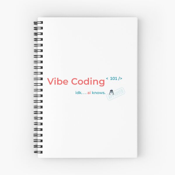 Item preview, Vibe Coding 101 – idk. ai knows | Minimal Programmer Humor Design designed and sold by AltMain.