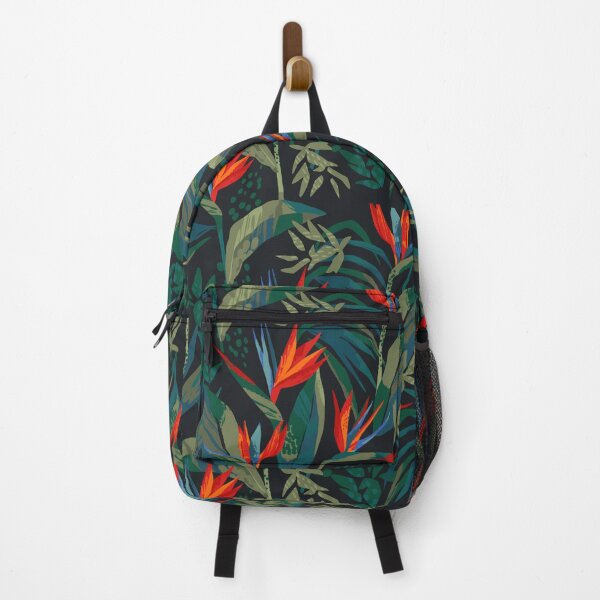 Item preview, Tropical Abstract Palm, Monstera, Bird Of Paradise, Floral designed and sold by RetroMaggie.