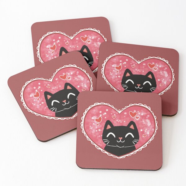Item preview, Valentine Kitty designed and sold by LadyCaffiene.