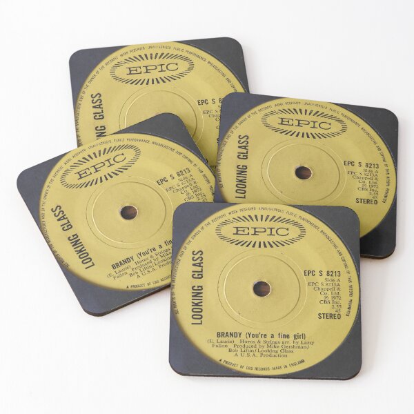 Item preview, Looking Glass Brandy 7" vinyl designed and sold by David-Stuart.
