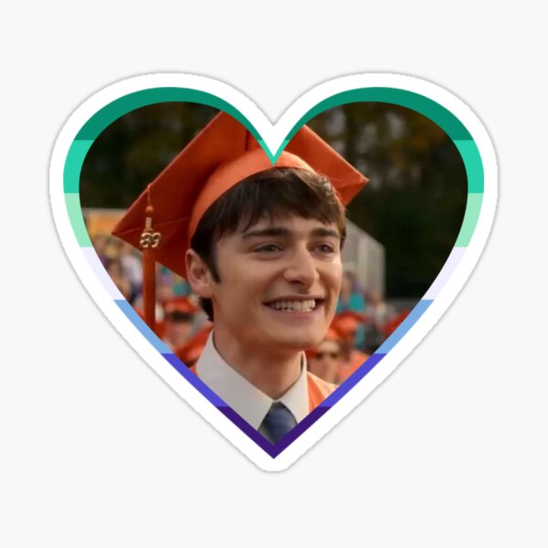 Will Byers Gay Flag Heart Sticker