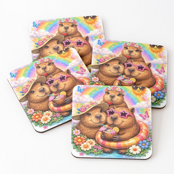 Item preview, Capybaras and chillout, weekend, funny picture designed and sold by handlostrefa.