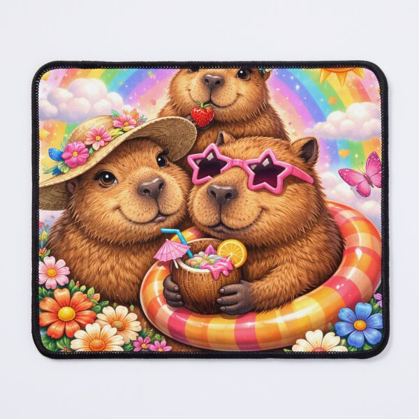 Item preview, Capybaras and chillout, weekend, funny picture designed and sold by handlostrefa.