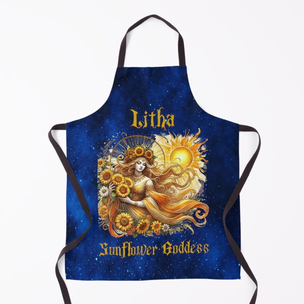 Item preview, Litha Sunflower Goddess — Radiance, Strength, and the Power of the Summer Solstic designed and sold by MysticOzzy.