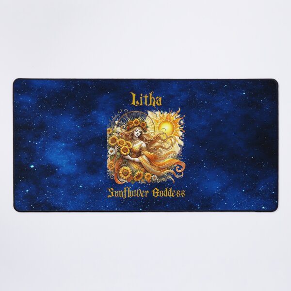 Item preview, Litha Sunflower Goddess — Radiance, Strength, and the Power of the Summer Solstic designed and sold by MysticOzzy.