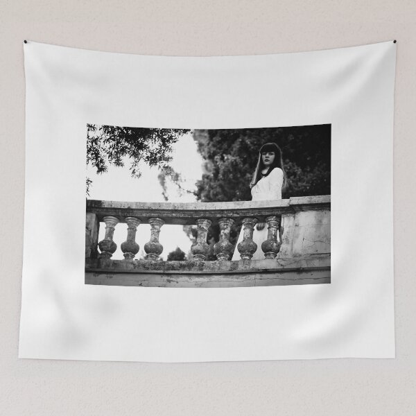 Item preview, A haunting cinematic scene of a mysterious woman in whit designed and sold by grande76.