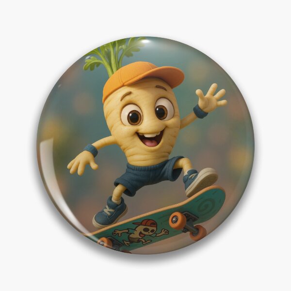 Item preview, Skater Parsnip designed and sold by Sillytoe.