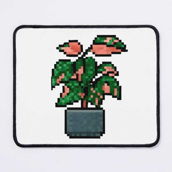 Item preview, pixel philodendron pink princess designed and sold by LivsPlantHouse.