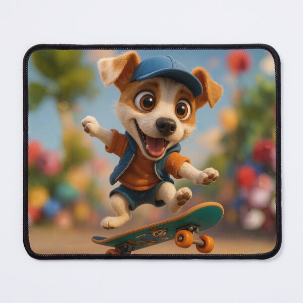 Item preview, Skater Parson Russell Terrier designed and sold by Sillytoe.