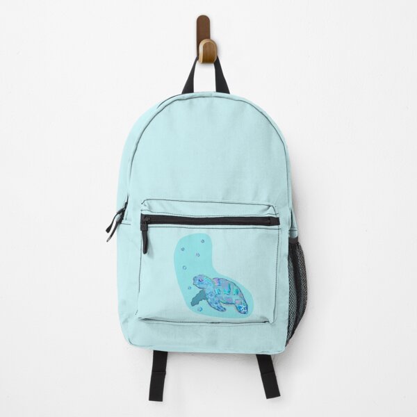 Item preview, The Ocean Blue Sea Turtle Bubbles Illustration Stickers Prints Posters Wall Art Magnet Home Coffee Cup Decoration TShirt Stationary Notebook Magnet Hat Kitchen Work School Office Redbubble Shop designed and sold by Saritas Boutique Shop.
