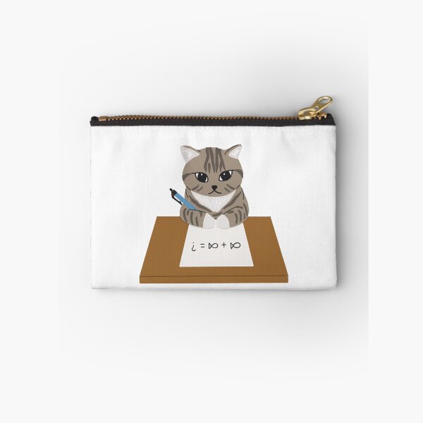 Item preview, Cat Studying Math designed and sold by itscatnotkat.