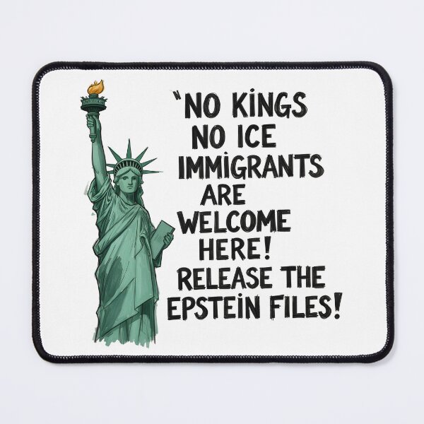 Item preview, ice out iNo Kings No ICE Immigrants Welcome Statue of Liberty Protest Shirt designed and sold by Uglyandcute.
