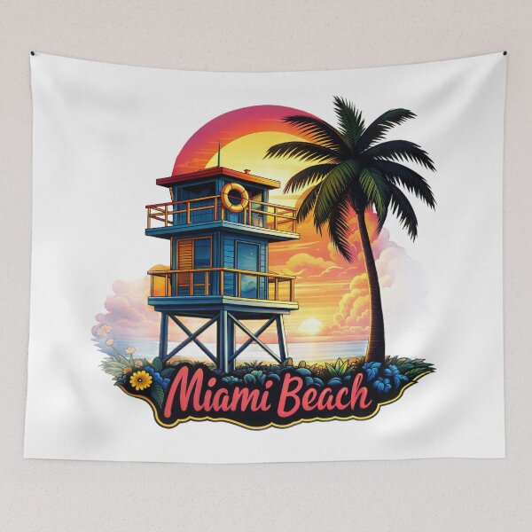 Item preview, Miami Beach designed and sold by VelvetRoom.