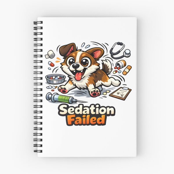 Item preview, Sedation Failed – Funny Veterinary Clinic Humor Design designed and sold by Bettybee00.