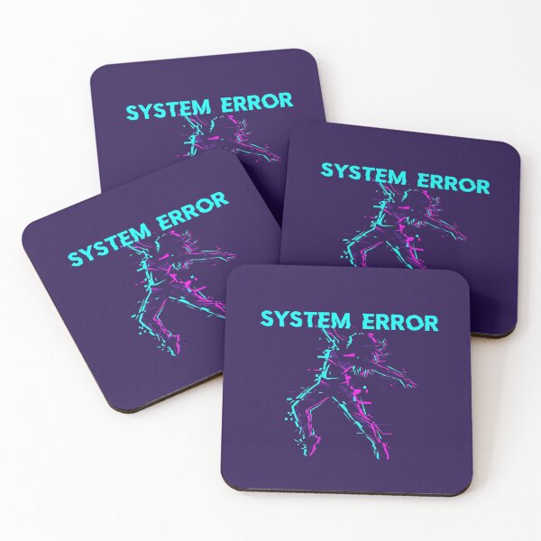 Item preview, System Error Glitch Dancer Cyberpunk Rave designed and sold by MarCinu Art.