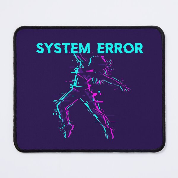 Item preview, System Error Glitch Dancer Cyberpunk Rave designed and sold by MarCinu Art.