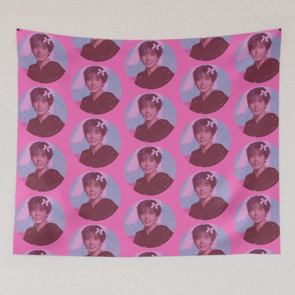Item preview, TAEHYUN Pink ribbon - Big icon  designed and sold by Enhyconss.