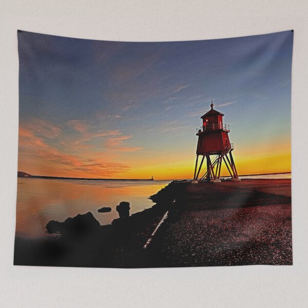 Item preview, Herd Groyne Lighthouse  designed and sold by LouiseAnita.