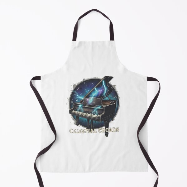 Item preview, Celestial Chords Cosmic Piano Art designed and sold by ELIAS BRICK INTELLIGENT GROOVE.