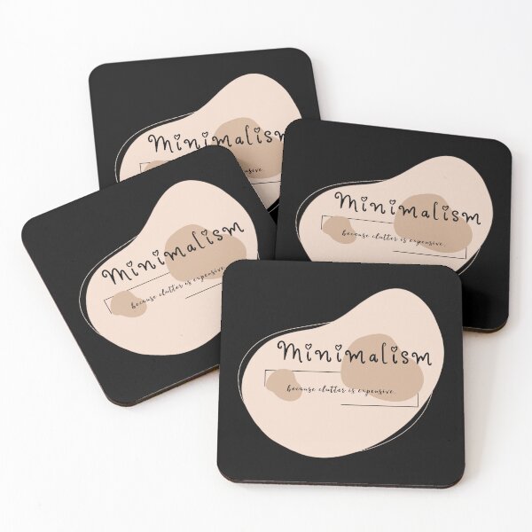 Item preview, Minimalism — Because Clutter Is Expensive. designed and sold by JokeAndStyle.