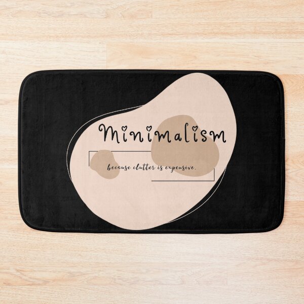 Item preview, Minimalism — Because Clutter Is Expensive. designed and sold by JokeAndStyle.