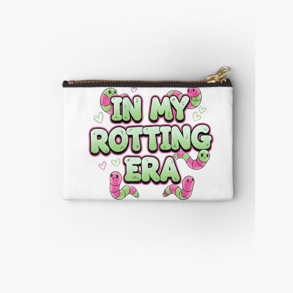 Item preview, In My Rotting Era Cute Worms Bed Rotting Aesthetic & Funny Mental Health Meme designed and sold by Aryaam.