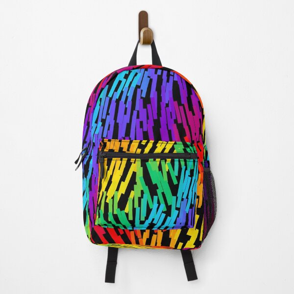 Item preview, Rainbow Confetti Brushstrokes – Vibrant Abstract Pattern designed and sold by v1per4ever.