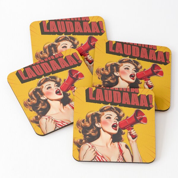 Item preview, Mama Laudaaa! Retro Après-Ski & Schlager Party Pin-up designed and sold by SHELOPS.