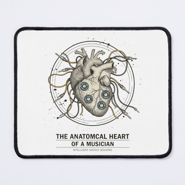 Item preview, The Anatomical Heart of a Musician Art designed and sold by ELIAS BRICK INTELLIGENT GROOVE.