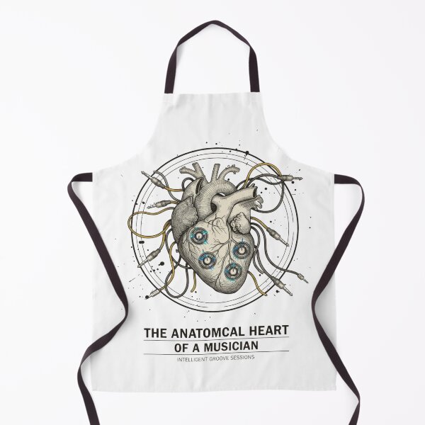 Item preview, The Anatomical Heart of a Musician Art designed and sold by ELIAS BRICK INTELLIGENT GROOVE.