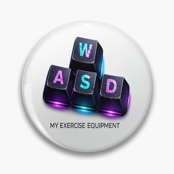 Item preview, WASD MUSCLE MEMORY designed and sold by EmrecanT.