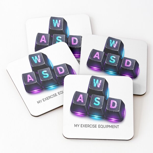 Item preview, WASD MUSCLE MEMORY designed and sold by EmrecanT.