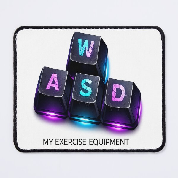 Item preview, WASD MUSCLE MEMORY designed and sold by EmrecanT.