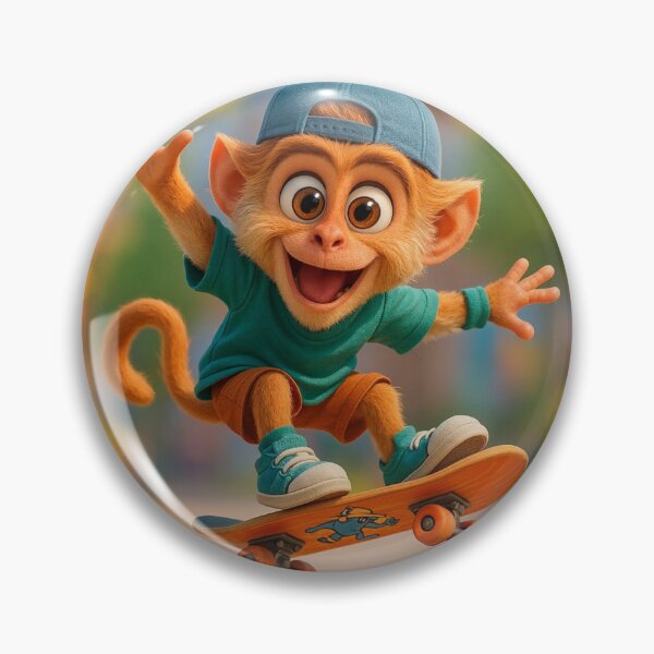 Item preview, Skater Patas Monkey designed and sold by Sillytoe.