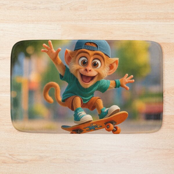 Item preview, Skater Patas Monkey designed and sold by Sillytoe.