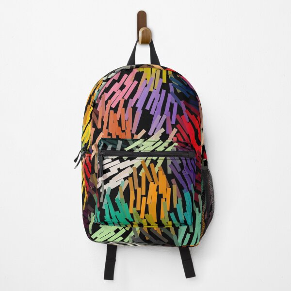 Item preview, Chaotic Multi Color Brushstrokes – Abstract Mosaic Pattern designed and sold by v1per4ever.