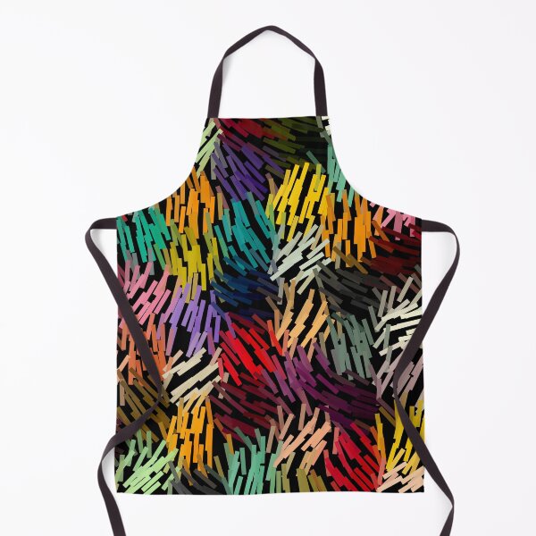 Item preview, Chaotic Multi Color Brushstrokes – Abstract Mosaic Pattern designed and sold by v1per4ever.
