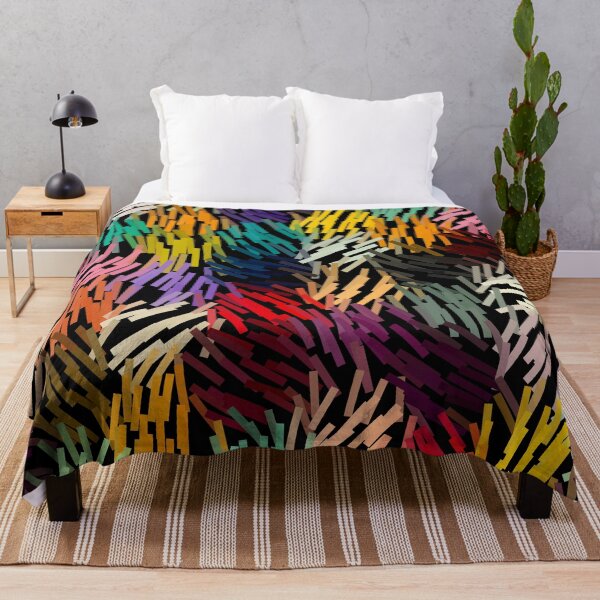 Item preview, Chaotic Multi Color Brushstrokes – Abstract Mosaic Pattern designed and sold by v1per4ever.