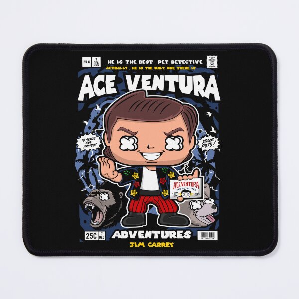 Item preview, Ace Ventura Pet Detective Adventures Jim Carrey He Is The Best Pet Detective designed and sold by visionsunveiled.